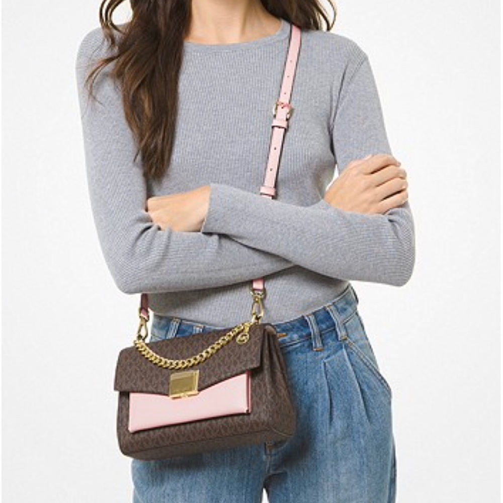Michael Kors Lita Medium Crossbody Bag - Picture 3 of 4